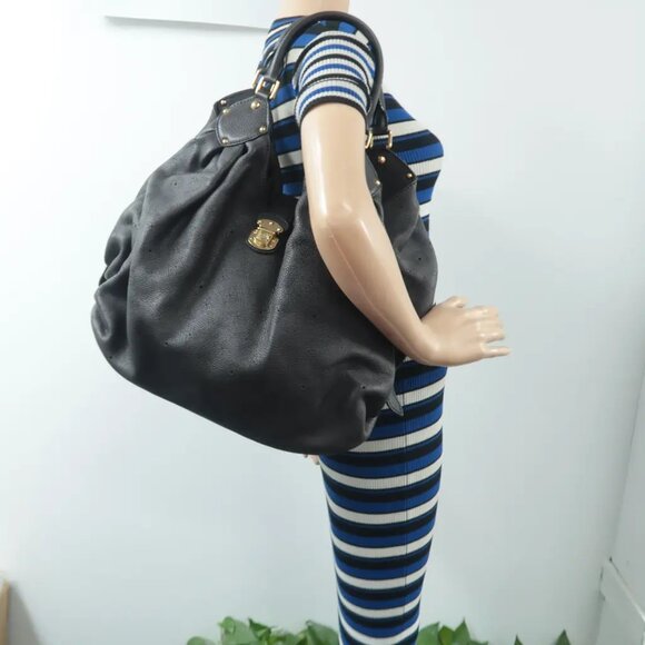 100% Authentic Louis Vuitton Mahina Lunar Brown Monogram Leather Tote 719-12524 - Picture 12 of 12